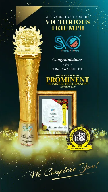 The Brandlaureate Prominent Business Best Brands Award 2019